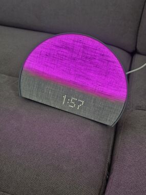 Hatch Restore 2 Bedside Sleep Guide Smart Sound Machine Alarm Clock Bluetooth